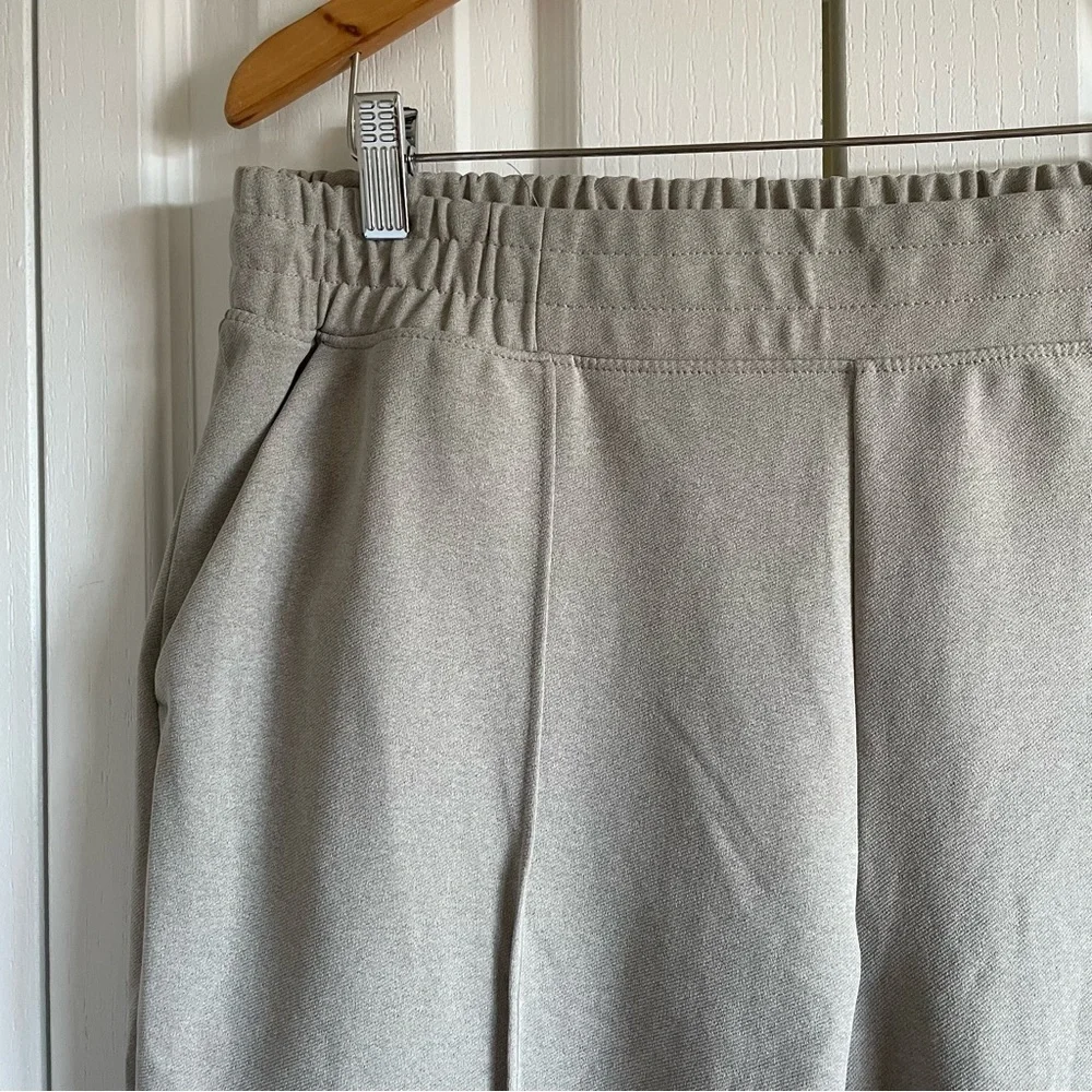 Mondetta Pull on Pintuck Pants Women’s XL Beige Straight Comfort Casual Lounge - Picture 5 of 15